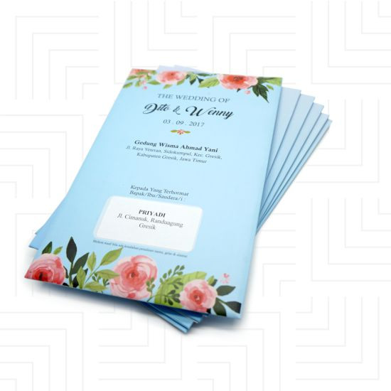 Undangan Nikah Hardcover A5